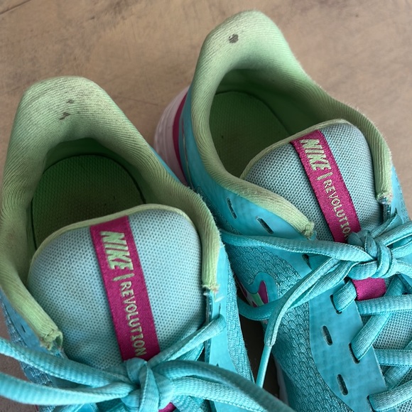 Youth/Women's Nike Revolution 5 CZ8116 300 Blue Running Shoes Sz 5Y/ Womens SZ 7 - Picture 3 of 7